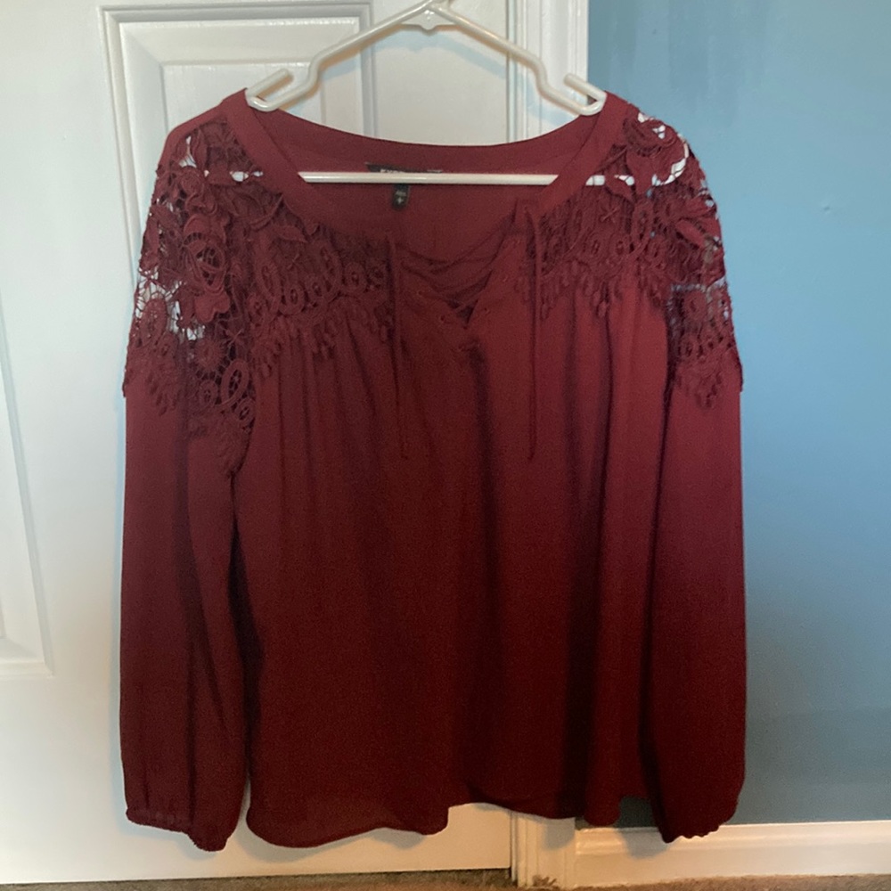 Express long sleeve top Large